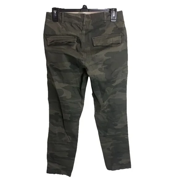 Abercrombie & Fitch Men's Langdon Slim Fit Stretch Cargo Pants Camouflage 26x30 - Picture 5 of 7